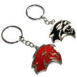 Dodge Hellcat Metal Car Keychain Key Holder Pendant