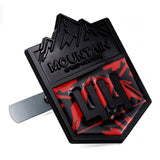 Jeep Mountain 4x4 Metal Car Front Grille Emblem Badge Auto Trunk Sticker Decal