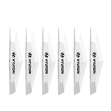 6pcs Hyundai TPU Car Door Anti-collision Protective Stickers Bumper Strip Decal