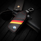 BMW Carbon Fiber Car Key Bag Key Cover