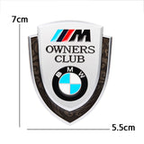 BMW Metal Shield Car Rear Sticker Auto Window Emblem Badge Decal