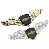 Chevrolet Angle Wings Metal Car Front Hood Bonnet Sticker Emblem Badge