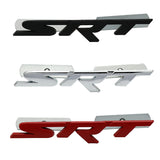 Dodge SRT Metal Car Rear Sticker Auto Body Side Emblem Decal
