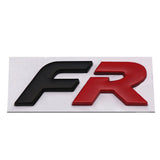 SEAT FR Logo Metal Car Front Hood Grille Emblem Bagde Rear Sticker Decal