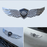 Ford Logo Metal Wings Car Front Hood Bonnet Center Sticker Emblem