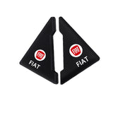 2PCS Fiat Car Door Corner Edge Cover Anti-Scratch Protective Sticker