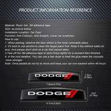 Dodge Car Door Protection Sticker Anti-Scratch Decal Bumper Strip