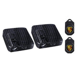 2pcs Porsche Wireless Car Welcome Door Laser Projection LED Light