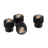 4pcs/set Cadillac Logo Car Air Valve Stem Caps Auto Tyre Valve Covers