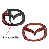 5.7x4.5cm Mazda ABS Car Steering Wheel Sticker Emblem Badge Decal