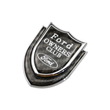 Ford Shield Carbon Fiber Car Rear Sticker Window Emblem Badge Decal