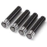 4pcs/set Harley Logo Carbon Fiber Car Door Bolt Lock Pins Gate Lock Screws