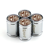 4pcs MG Logo Car Tire Valve Caps