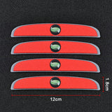 4pcs/set Land Rover Car Door Mirror Side Anti Collision Sticker Bumper Strips