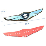 Suzuki Metal Wings Car Front Hood Sticker Emblem Badge Decal