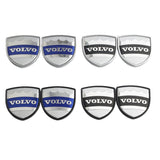 2pcs Volvo Logo Metal Car Rear Sticker Decal Emblem Badge