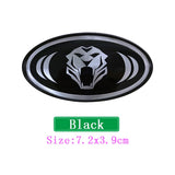 KIA Elliptical Metal Car Window Sticker Emblem Badge Decal
