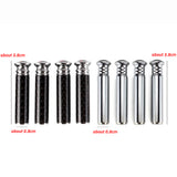 4pcs/set Audi Sline Logo Car Door Bolt Lock Pins Gate Lock Screws