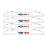 4pcs Ford Car Door Bumper Strip Anti-collision Protection Sticker