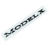 Tesla ModelX Letter ABS Car Rear Sticker Decal Emblem Badge