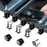 4pcs/set Nissan Nismo GTR Anti-Theft Car Air Valve Stem Cap Auto Tyre Valve Covers