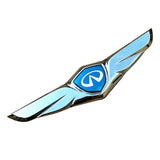 Infiniti Metal Wings Car Front Hood Sticker Emblem Badge Decal