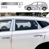 4pcs/set Buick Car Door Protection Bumper Strip Anti Scratch Sticker
