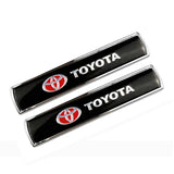 2pcs Toyota TRD Metal Car Sticker Emblem Badge Decal Decoration