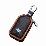 BMW Cowhide Car Key Wallet Car Key Bag Cover Case