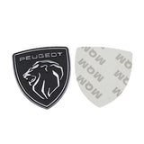 Peugeot Lion Head Logo Metal Car Rear Sticker Decal Auto Body Emblem Badge