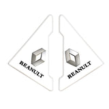 2PCS Renault Car Door Corner Edge Cover Anti-Scratch Protective Sticker