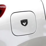 2pcs 39x39mm Renault Shield Metal Car Window Sticker Emblem Badge Decal