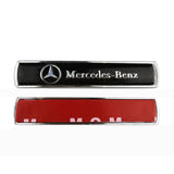 2pcs Mercedes Benz AMG Brabus Metal Car Sticker Emblem Badge Decal Decoration