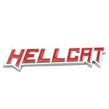 Dodge Hellcat Metal Car Trunk Sticker Front Grille Emblem Badge