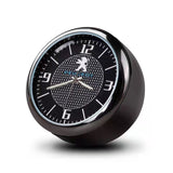 Peugeot Car Interior Luminous Clock Quartz Watch