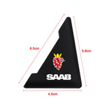 2PCS SAAB Car Door Corner Edge Cover Anti-Scratch Protective Sticker