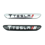 1PC Tesla Logo Metal Car Sticker Badge Decal