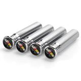 4pcs/set Mitsubishi Ralliart Logo Car Door Bolt Lock Pins Gate Lock Screws