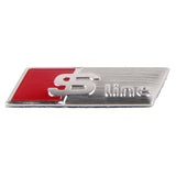 Audi RS Sline Aluminum Alloy Car Steering Wheel Sticker Nameplate Emblem Badge Decal