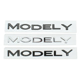 Tesla ModelY Letter ABS Car Rear Sticker Decal Emblem Badge