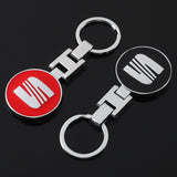 SEAT Logo Metal Car Keychain Key Ring Holder Pendant