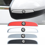 4pcs/set MG Car Door Mirror Side Anti Collision Sticker Bumper Strips