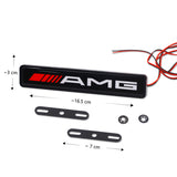 Mercedes Benz AMG Smart Logo Car Front Hood Grille LED Light