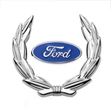 Ford Wheat Metal Car Window Sticker Emblem Badge Decal
