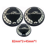 82mm BMW Car Front Bonnet Emblem 82mm Rear Badge 45mm Car Steering Wheel Center Sticker Decal