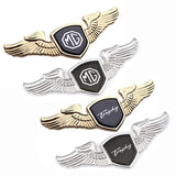 MG Trophy Metal Wings Car Front Emblem Badge Sticker Decal