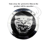 4pcs/set 60mm Jaguar Car Wheel Center Hub Sticker Decal