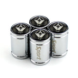 4pcs Renault Logo Car Tire Valve Caps