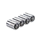 4pcs/set Alfa Romeo Logo Car Air Valve Stem Caps Auto Tyre Valve Covers