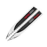 2pcs Skoda VRS Logo Metal Car Side Fender Emblem Stickers